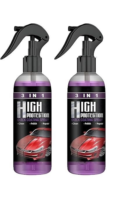 3-in-1 Car Ceramic Coating Spray | Quick Protection & Shine