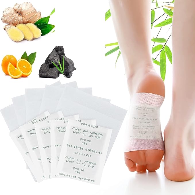 VitaSole™ Overnight Wellness Foot Pads (10 Pack) | Premium Self-Adhesive Night Care Patches