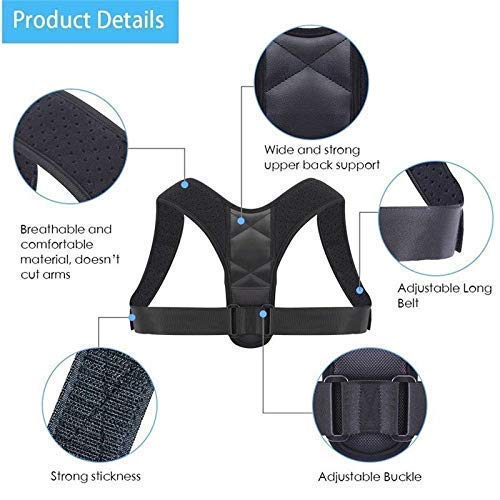 Adjustable Posture Corrector Upper Back Shoulder Posture Belt