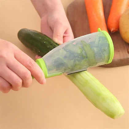 Vegetable Peeler with Container Multifunctional All in One Vegetable