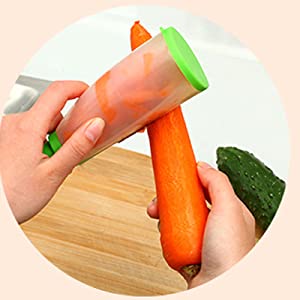 Vegetable Peeler with Container Multifunctional All in One Vegetable