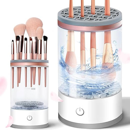 Electric Makeup Brush Cleaner & Dryer |  Spin Clean in 30 Seconds