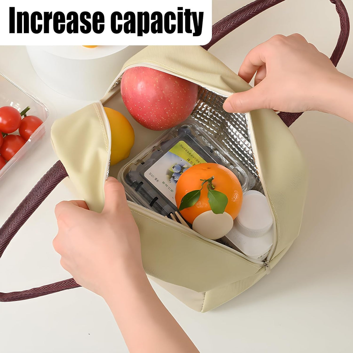 3D Cartoon Printed Lunch Bag Design Bento Bag